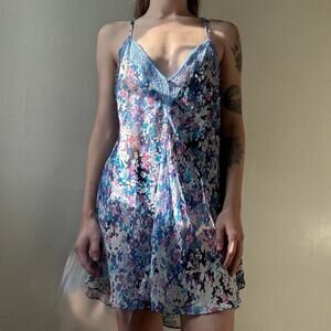Vintage Unbranded Fairycore Lingerie Slip Dress Summer